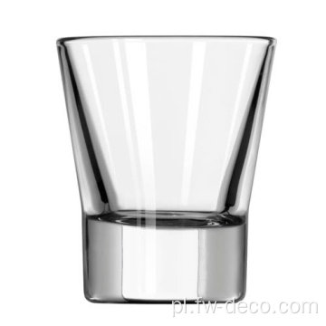 Ręcznie wykonane przezroczyste kryształowe szklane szklanki